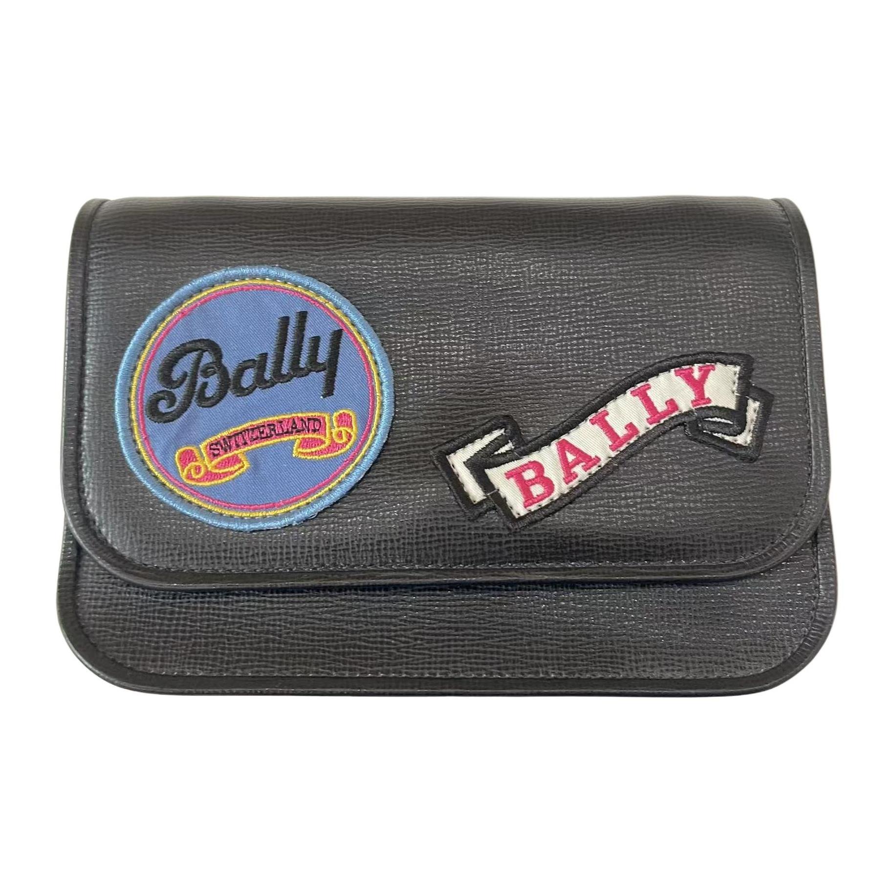 

Bally Classic Womens Series Fun Print Pattern Leather Clutch Women Clutch Black 6219795 Basic Set (Bag+Dust Bag)