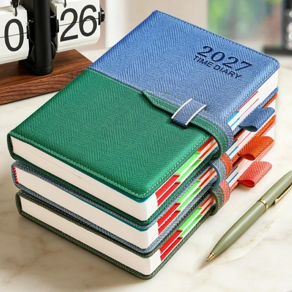 Calendar Notebook 2027 Schedule Book A5 Time Management Planner Personal Diary