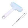 Brayer Roller Tweezers Set Multifunctional Brayer Roller Mat Remover Tool Set for Inkjet Paper Cardstock Kraft Paper