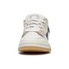 Li-Ning We Are Pro Synthetic Leather Non-Slip Wear-Resistant Low-Top Skate Shoes Women Sneakers White Gray Brown AECT010-2