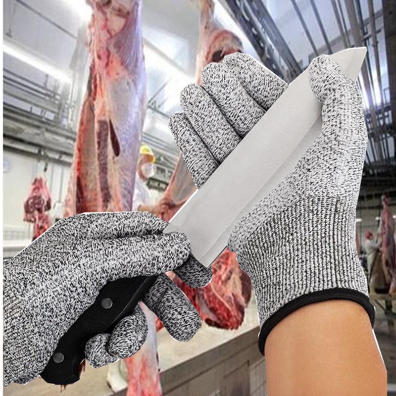 Schnittfeste Handschuhe Level 5: Lebensmittelecht, Küche & Garten, Anti-Glas, Verschleißfest, Arbeitsschutz
