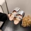 Half Slippers, Girls' Slippers, Sandals, Outerwear with Soft Soles and Breathable Shoes