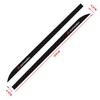 2pcs Car Door Side Skirt Car Body Decal Carbon Fiber Sticker For Citroen C1 C3 C4 2CV VTS Picasso Cross Cactus RD3 C4L DS3 DS4