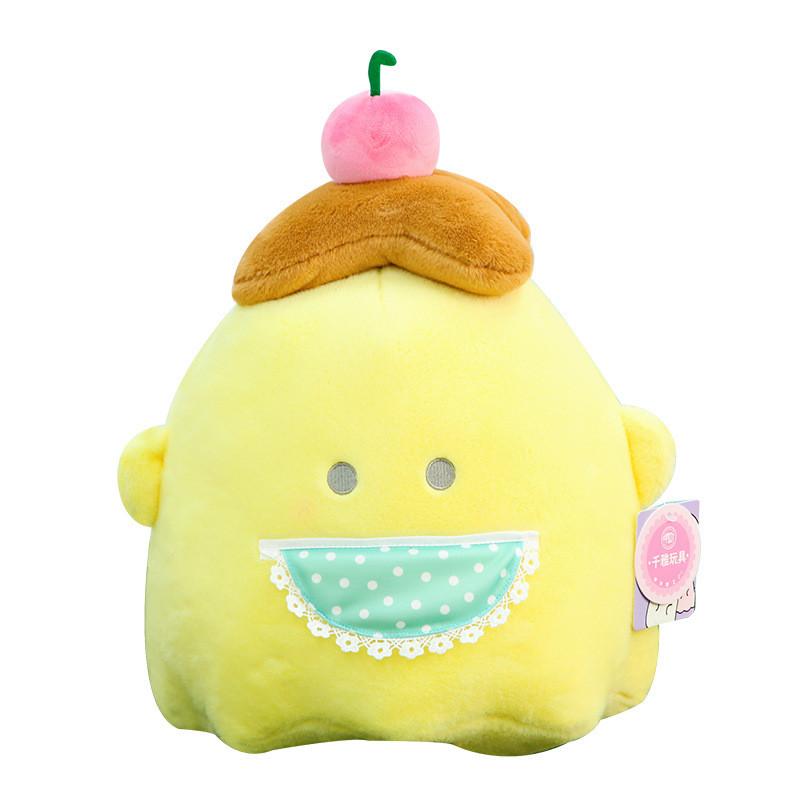 Obakenu Plush Toys Pudding Unicorn Rabbit Characters Pillow Bedroom Decoration