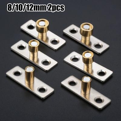 Slides Sliding Door Guide Locator Wooden 2 Pcs Accessories