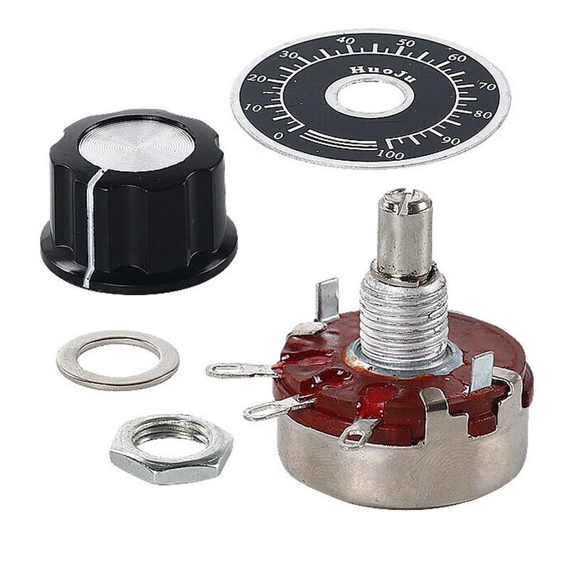 WTH118-1A Potentiometer mit Skala und Drehknopf