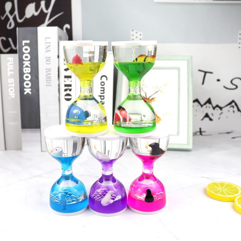 

Орнамент Песочные часы с капающим животным маслом - Креативный жидкий подарок на Рождество и Новый год (Для детей и студентов)