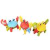 Electric Crab Toy Light And Music Battery Powered Pull String Cute Crab Walking Laterally Educational Interactive Toys Boys Girls Walking