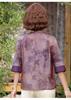 Summer Stylish Short Sleeve Top for Middle-Aged & Elderly Women
