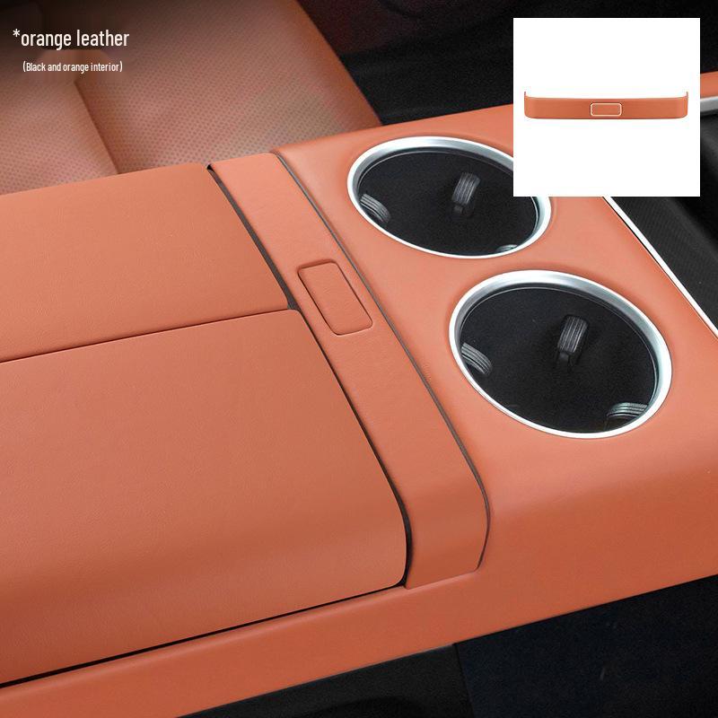 Ideal L8 Original Car Leather Interior Accessories: Central Control Panel, Armrest Box Cover – Same Color Modification.