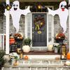 Halloween Bat Pendant Garden Courtyard Decoration Horror Porch Bat Sculpture Bar Party Holiday Gift Halloween Outdoor Decor