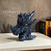 New product faucet dragon claw bookend devil faucet book by decorative ornament dragon ornament