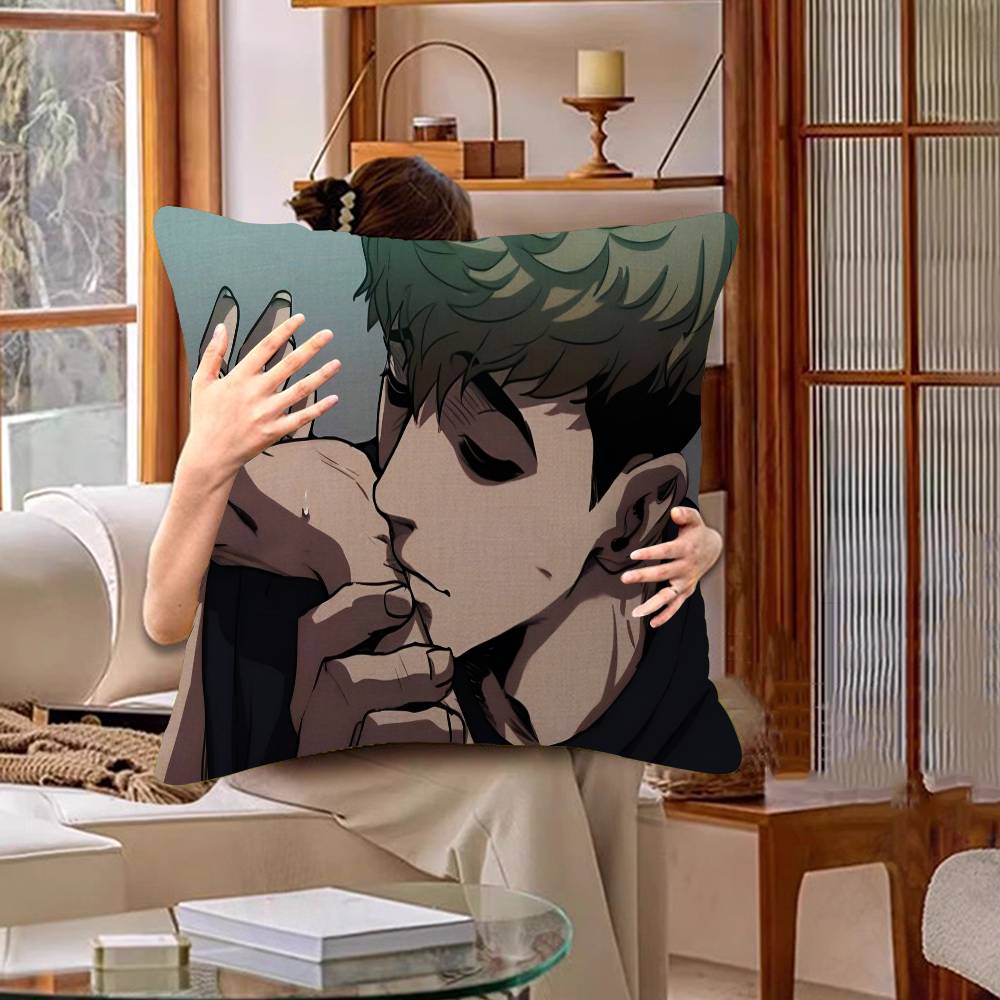 Anime Killing Stalk Pillow Cover Sofa Cushion Cover Home Room Decoration Children Gift