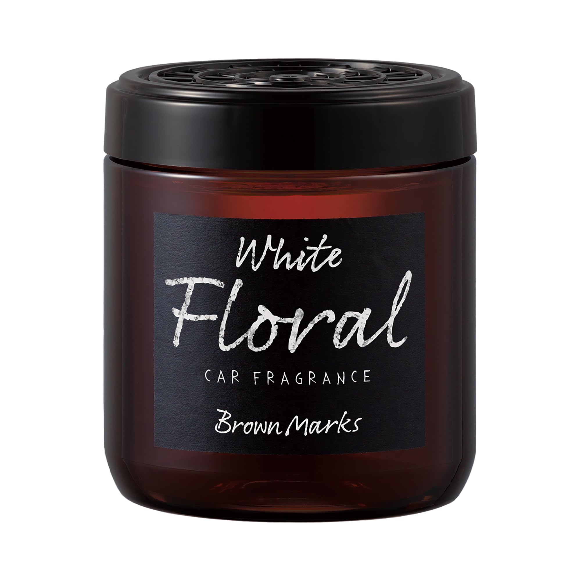 

HARUKADO Carall Автомобильный освежитель воздуха Коричневые следы Гель Белый цветочный 160 мл 3395