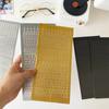 1 Sheet Waterproof  English Letter Digital Decorative Gold Sticker Scrapbooking Diy Label Diary Album Journal Planner