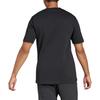 adidas Sportswear Essentials Fw24 Wygodna Miękka Przyjazna dla Skóry Prosta Koszulka z Krótkim Rękawem Męska Top Czarny JE8945