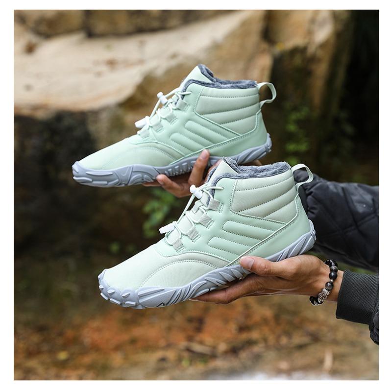 Outdoor Sports Shoes, Men and Women Padded Warm Boots, Wear-resistant Non-slip Snow Boots, Winter Thickening Couple Shoes