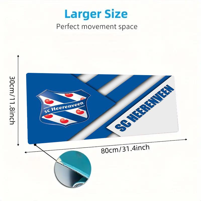 Heerenveen Color Mouse Pad Large Gaming Table Cushion Non-slip Laptop Tablet Big Mousepad XXL Mat Mini PC Playmat With Lock edge