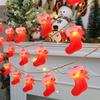 10/20/40 LED Candy Cane Light Santa Hat Xmas Tree Ornament LED Walking Stick Light  Home Decoration