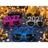 Lovatfirs 10 Pack Party Sunglasses Happy New Year 2027 for Women Men Adults Different 5 Color Red Gold Blue Black Silver UV400 7