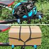 Motorcycle Helmet Luggage Cord Bungee Bandage Luggage Helmet Retractable Elastic Strap 24"/60Cm and 35.4"/90Cm Package Universal