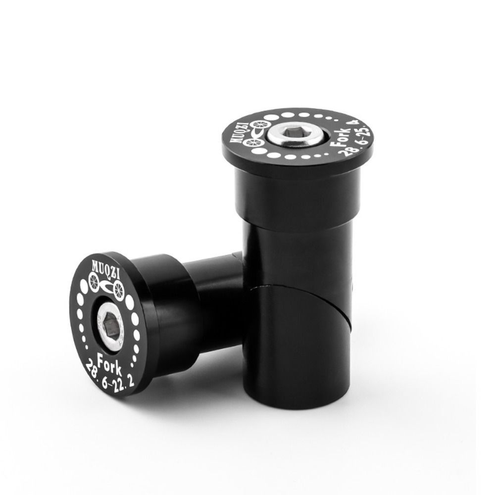 22.2mm&25.4mm Folding Bike Fork Riser Aluminum Alloy Anti Corrosion&Rust Fork Expansion Adapter Stable Anodizing