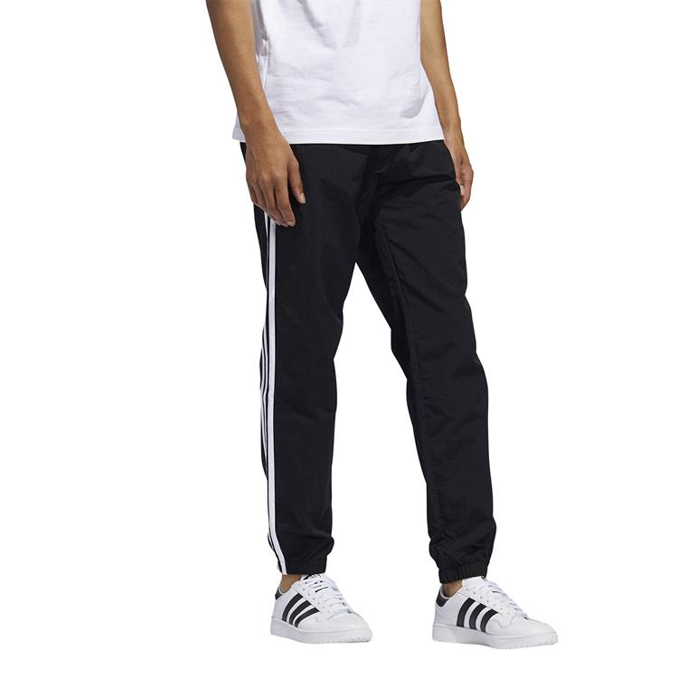 Adidas Originals Clover 3S Stripe Classic Joggers Men Bottoms Black FM1536