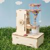 1 Set Diy Wooden Vortex Handcrafted Assembly Toys Children'S Science And Education Experiment Models Kids Gifts