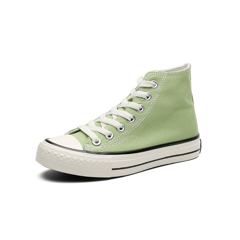 Chaussures en toile vulcanisée triple réplique montantes chaussures décontractées de couple version coréenne polyvalentes chaussures de skate étudiantes pour hommes