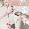 Sanrio Hello Kitty Insulated Travel Mug With Straw And Large Capacity For Kids And Adults