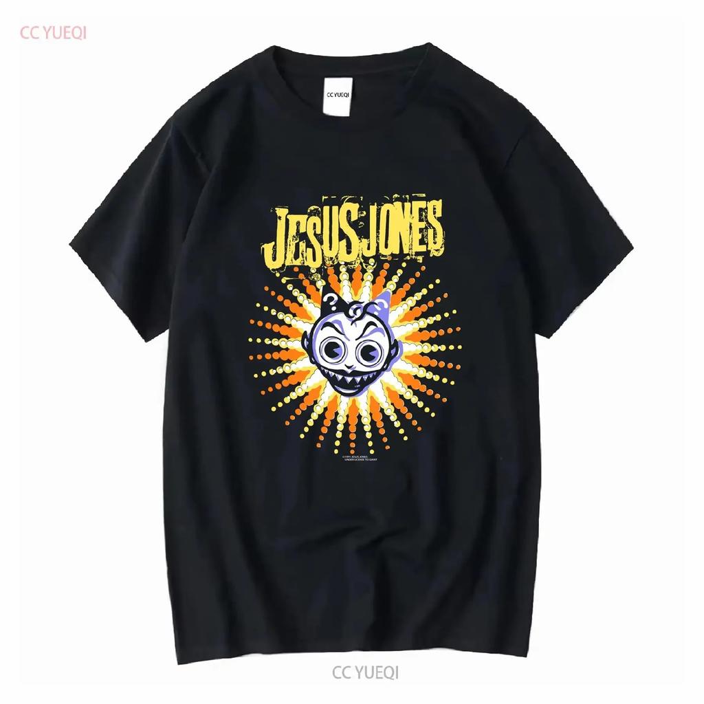 Vintage tričko Jesus Jones z roku 1991 Pánská velikost X Velká Nové nenošené Čisté Vzácné rr1 dlouhý nebo krátký rukáv vintage Vyprané s potiskem