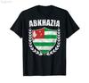 ZX 100 Cotton Circassian Abkhazia Flag of Abkhazia MEN WOMEN Hip Hop T Shirts Size XS5XL
