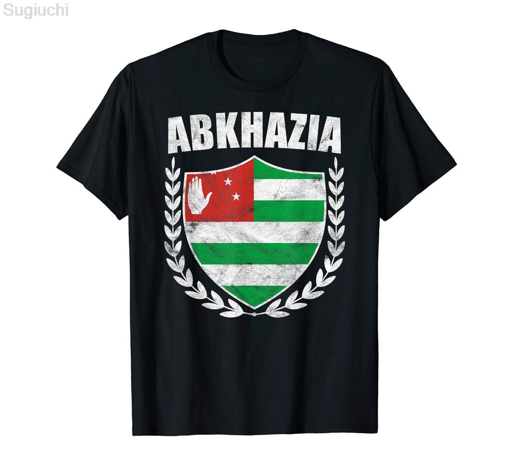 ZX 100 Cotton Circassian Abkhazia Flag of Abkhazia MEN WOMEN Hip Hop T Shirts Size XS5XL