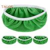 4Pcs Mop Cover for Small Large Boards Elastic Trim Deep Cleaning Reusable Washable Mop Pads for Swiffer