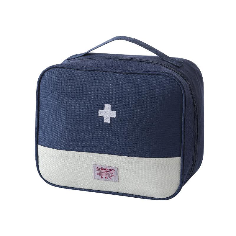 Portable First Aid Kit, Essential for Travel, Large-capacity Waterproof Drug Storage Bag, Practical for Students, Portable Emergency Kit