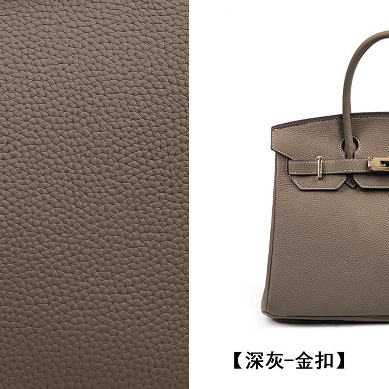 New lychee pattern first layer cowhide platinum bag genuine leather women's bag shoulder crossbody handbag