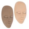 Lash Mannequin Head Silicone Removable Eyelid Multifunctional Eyelash Extension Mannequin Head for M