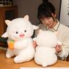 Plush Lamb Articulated Toy With Movable Joints Stuffed Animal Doll Kids For