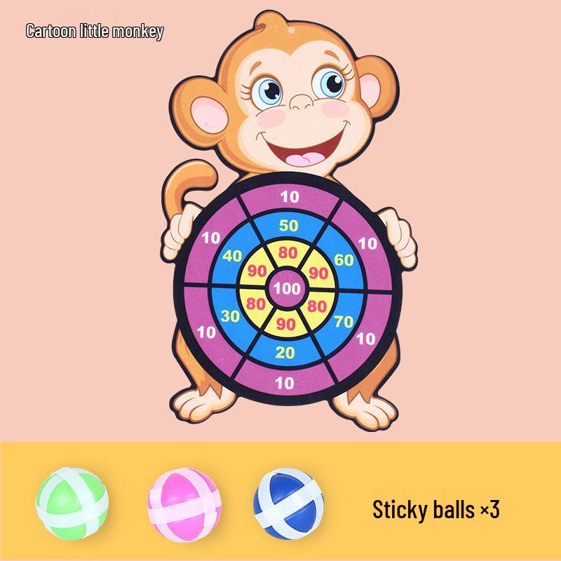 Children's Sticky Target Ball Dartboard: Parent-Child Interactive Educational Toy