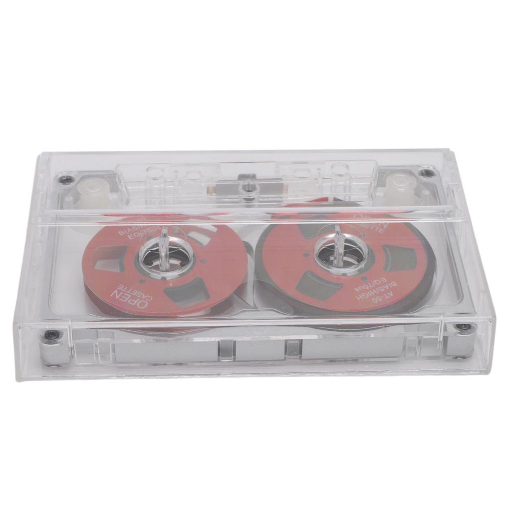 Reel To Reel Blank Sound Cassette Tape   Homemade 55 Minutes Aluminum Empty Cassette Tape for Music Recording