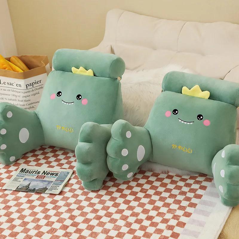 Cute Cartoon Multifunctional Bedhead Cushion, Tatami Mattress, Soft Bag Cushion, Sofa Cushion, Huge Backrest Cushion