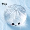 Calming Fidget Toys DIY Dumpling Squeeze Toy Skin, Fillable Empty Ball Skin with Bun Shape Stress Stopper, Anxiety Relief Simulated Making Supplies