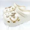 Set di 14Pz Charms Moda per Scarpe per Sandali Zoccoli Spille Accessori Farfalla Diamante Catena Perle Decorazioni Personalizzate per Scarpe da Ginnastica