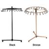 Metal Rotating Jewelry Stand 2Colors Earrings Display Rack New Jewelry Hanging Shelf  Home Goods