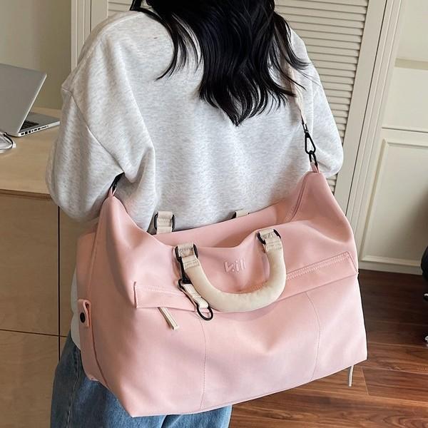 Multifunctional Travel Bag Sports Fitness Bag 2025 New Large-capacity Simple Wear-resistant Waterproof Handbag Messenger Bag