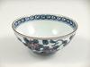 Arita Hasami Korin Sometsuke Clematis Flower Pair of Tea Bowls Tea 20601 ware, Kiln, Pattern, (Matching Bowls)