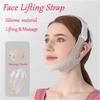 Silicone Face Slimming Bandage V Line Face Shaper Chin Cheek Lift Belt Face Lifting Strap Facial Massager Beauty Tools