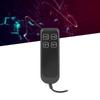 ZK30 Black Electric Power Recliner Switch Simple Operation Electric Sofa Controller 4 Button 5 Pin for Home Office