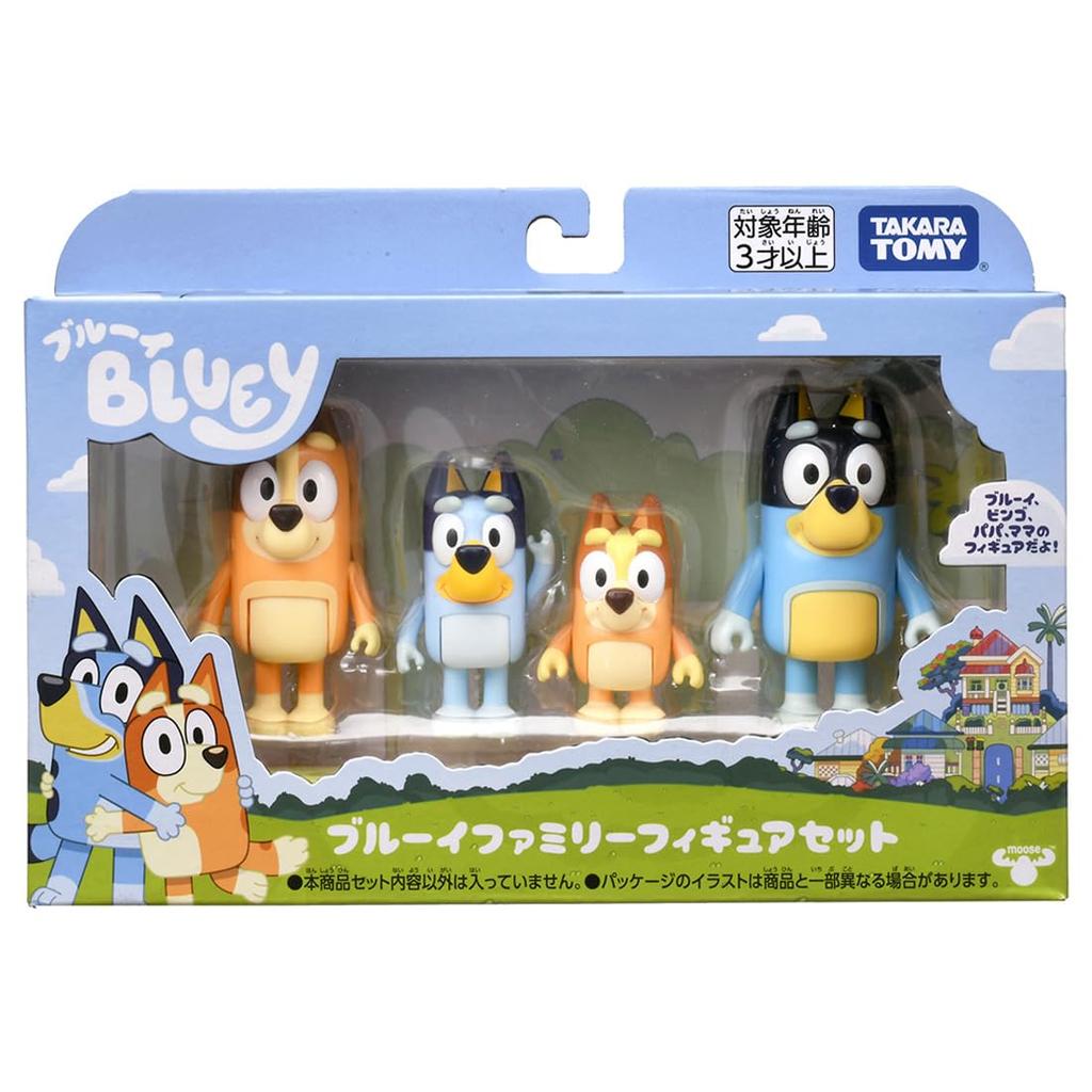 TAKARA TOMY Bluey Bluey Sada figurek rodiny