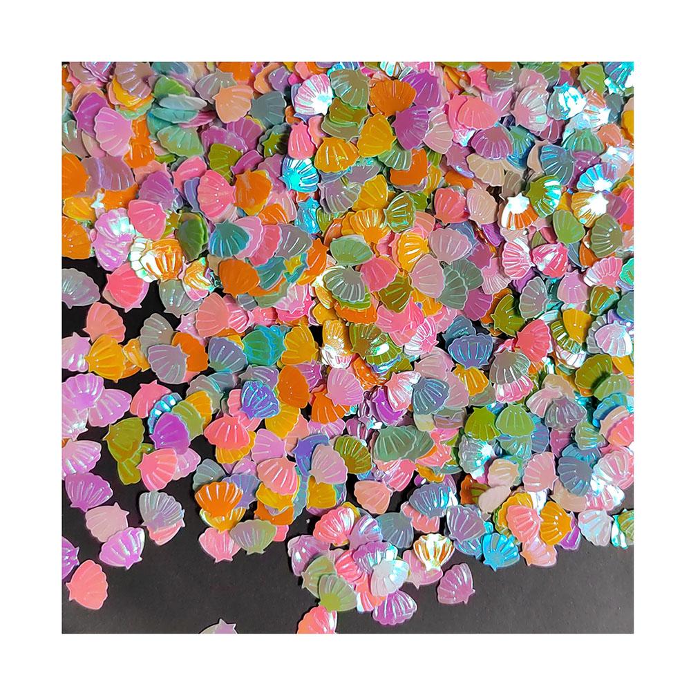 Nail Art Manicure Sequins Flower Mermaid PVC Loose Glitter Paillette for Wedding Confetti Ornament Crafts Accessories